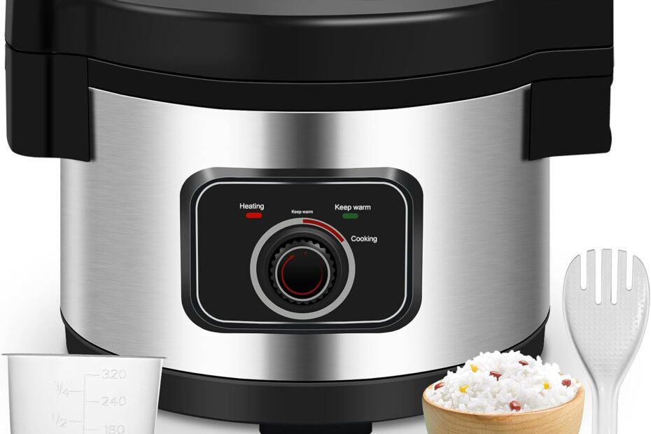 Ultimate Guide to the 50-Cup Commercial Rice Cooker: Perfect for Restaurants and Events!