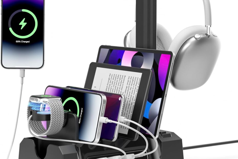 Unclutter Your Space: KDD 6-in-1 Charging Station Review