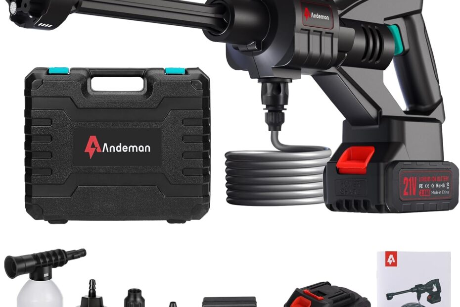 Unleash Clean: Review of the Cordless Pressure Washer 800PSI for Ultimate Home Cleaning