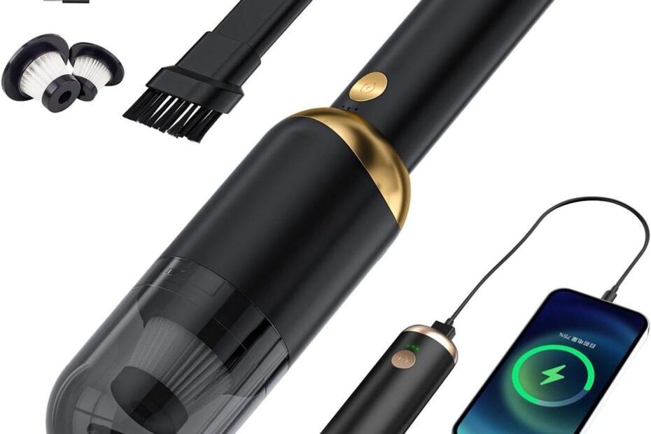 Unleash Clean: The Ultimate Handheld Vacuum for Cars, Office & Home!