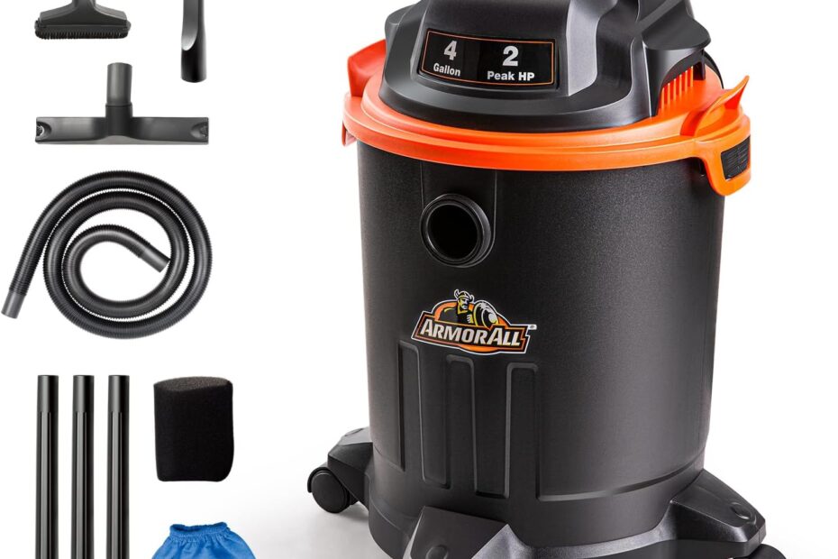 Unleash Cleanliness: A Review of the Armor All 4 Gallon Wet/Dry Vac