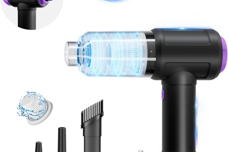Unleash Cleanliness: The Ultimate 2-in-1 Car Vacuum Cleaner Review!