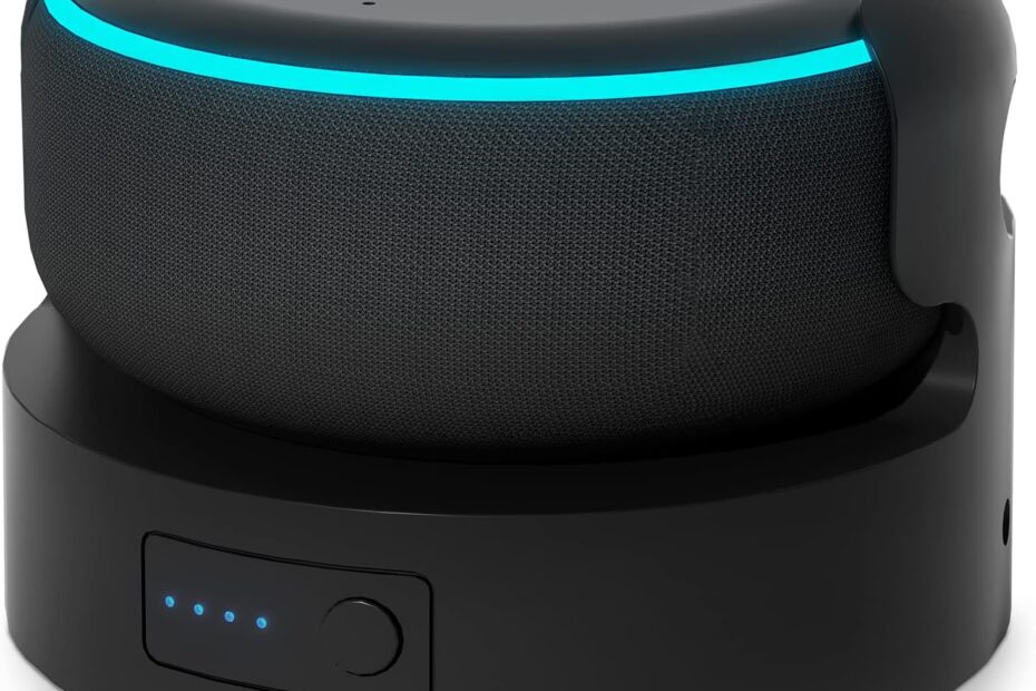 Unleash Mobility: Review of the Ultimate Battery Base for Echo Dot 3rd Gen