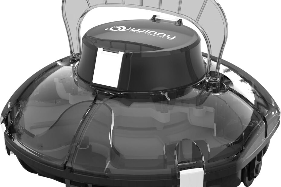 Unleash Pool Perfection: The Cordless Robotic Vacuum Your Above-Ground Pool Needs!