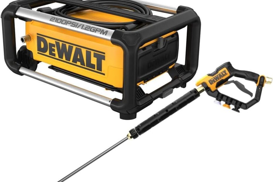 Unleash Power: DEWALT 2100 PSI Electric Pressure Washer Review