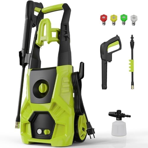 Unleash Power: Review of the 5000PSI Electric Pressure Washer with Foam Cannon