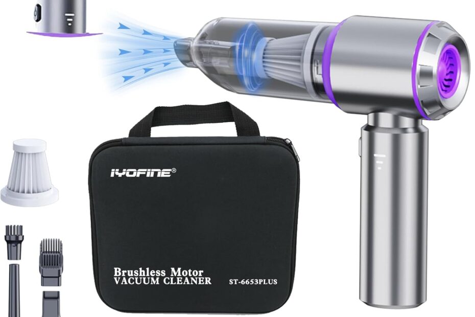 Unleash Power: The 4-in-1 Super Mini Vacuum & Air Duster Review!