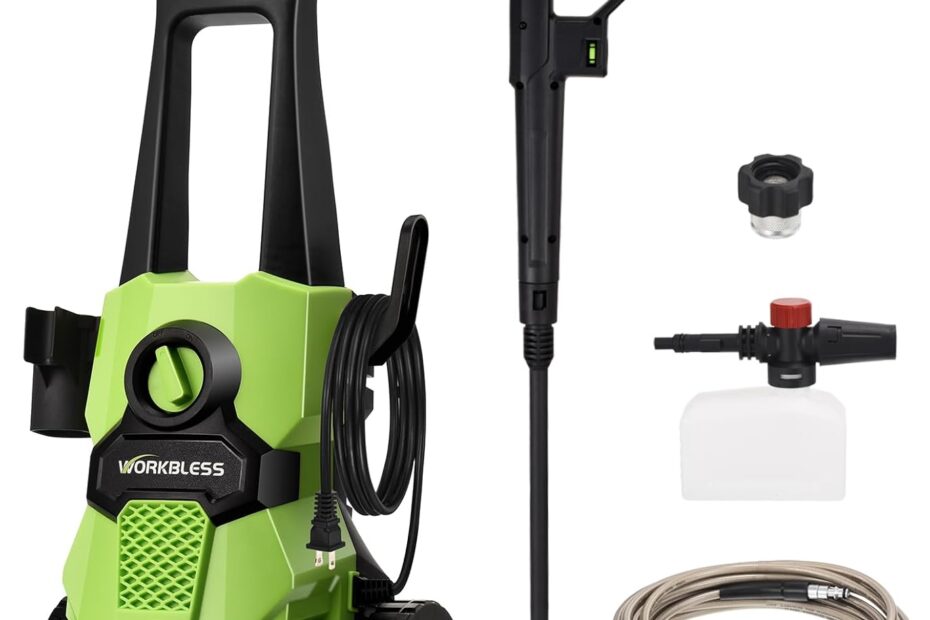 Unleash Powerful Clean: Review of the 4000PSI Electric Pressure Washer!