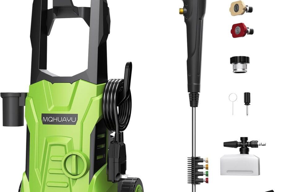 Unleash Powerful Cleaning: Review of the 4200 PSI Electric Pressure Washer
