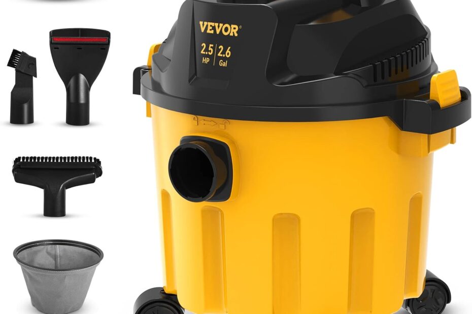 Unleash Powerful Cleaning: VEVOR 2.6 Gallon Wet & Dry Vacuum Review