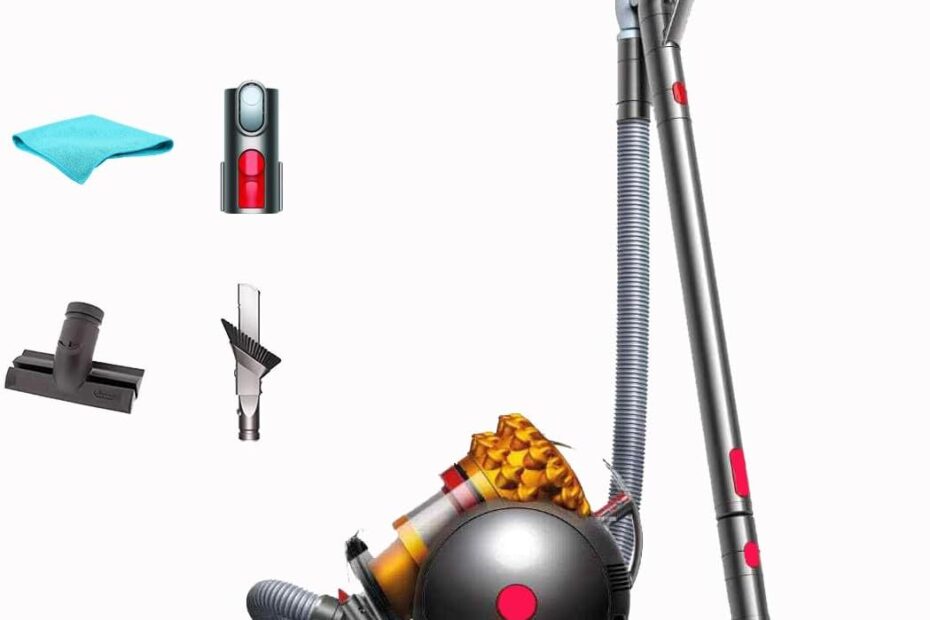 Unleash Powerful Cleaning with the Dyson Big Ball Turbinehead Canister Vacuum!