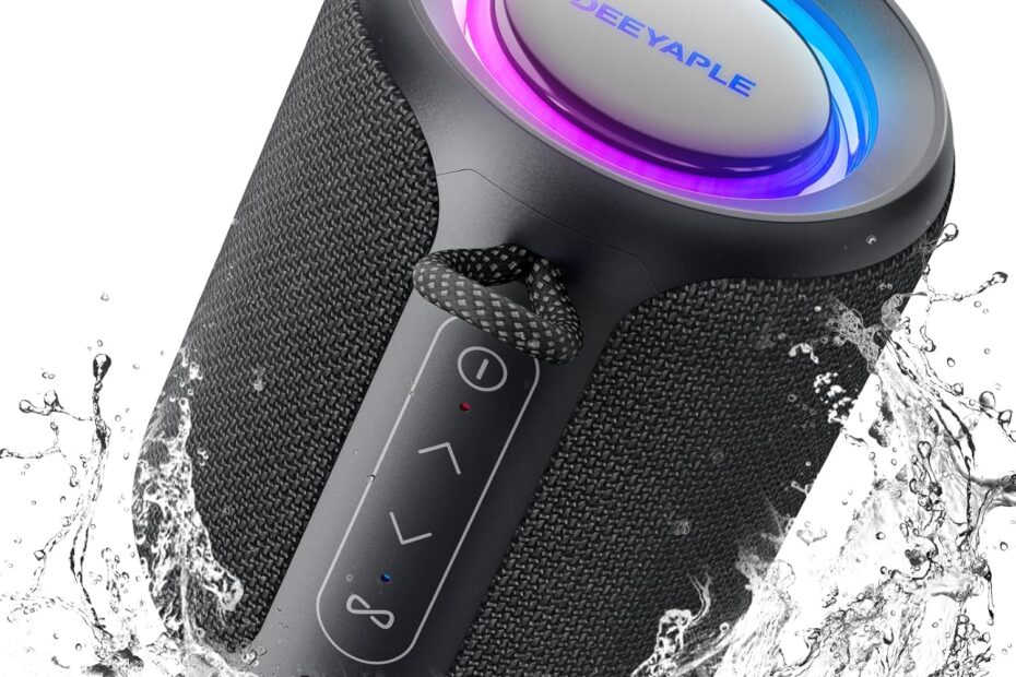Unleash the Beat: The Ultimate Waterproof Bluetooth Speaker for Any Adventure!