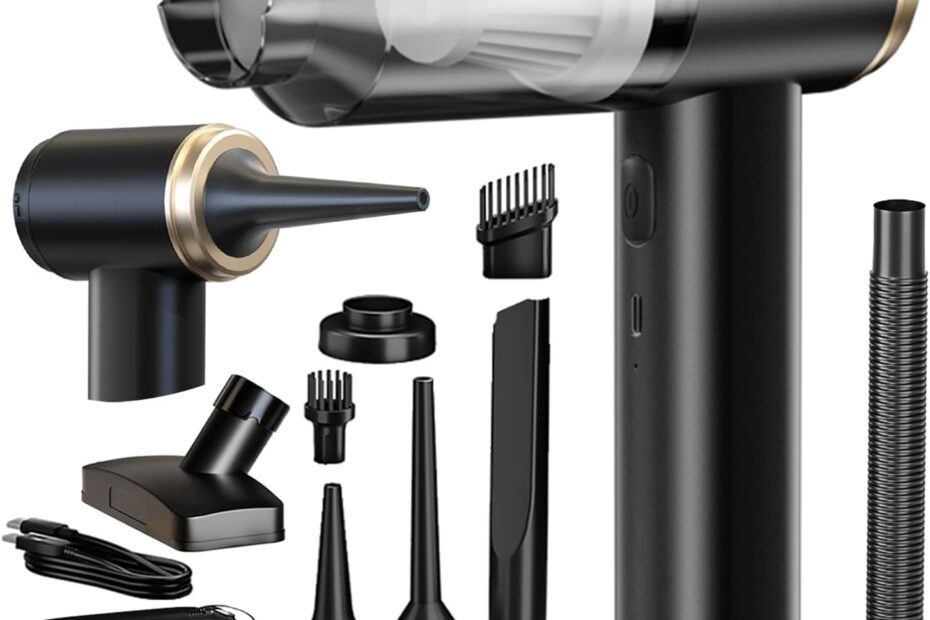 Unleash the Power: A Review of the Mini Car Vacuum Cleaner with 15000PA Suction!