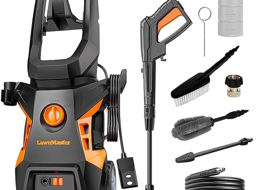 Unleash the Power: LawnMaster LT506-2000A Electric Pressure Washer Reviewed!