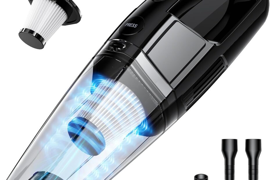 Unleash the Power of Clean: Review of the 9000Pa Cordless Handheld Vacuum!