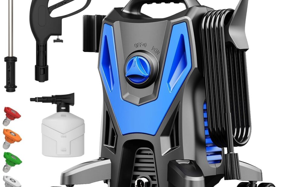 Unleash the Power: Review of the 4800 PSI Electric Pressure Washer for Ultimate Cleaning