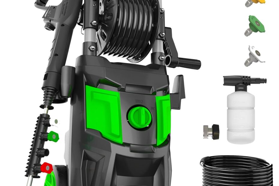 Unleash the Power: Review of the 5000PSI Electric Pressure Washer