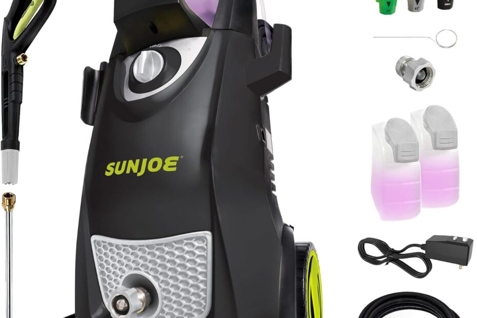 Unleash the Power: Sun Joe SPX3000 Electric Pressure Washer Review