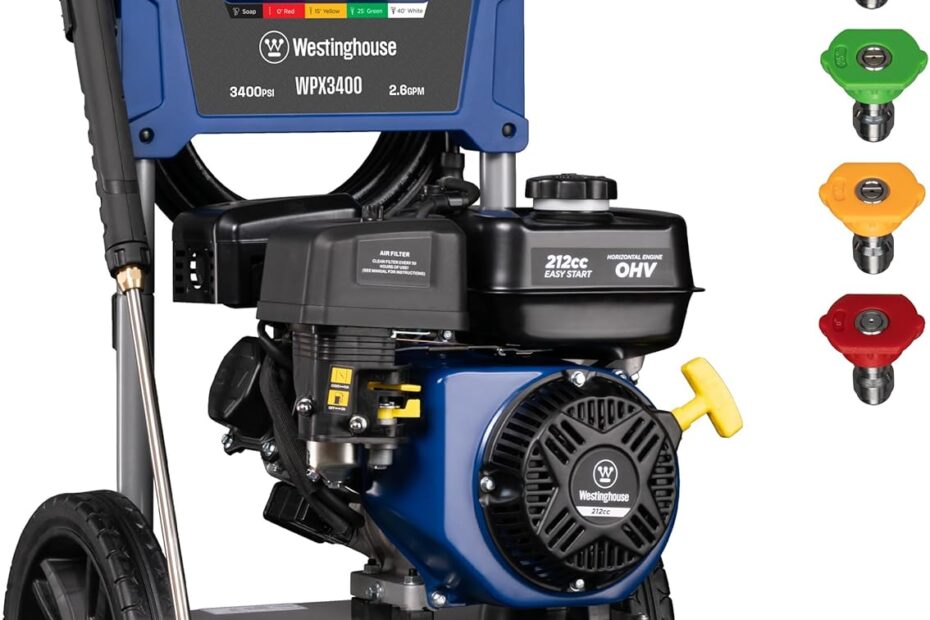 Unleash the Power: Westinghouse WPX3400 Gas Pressure Washer Review!