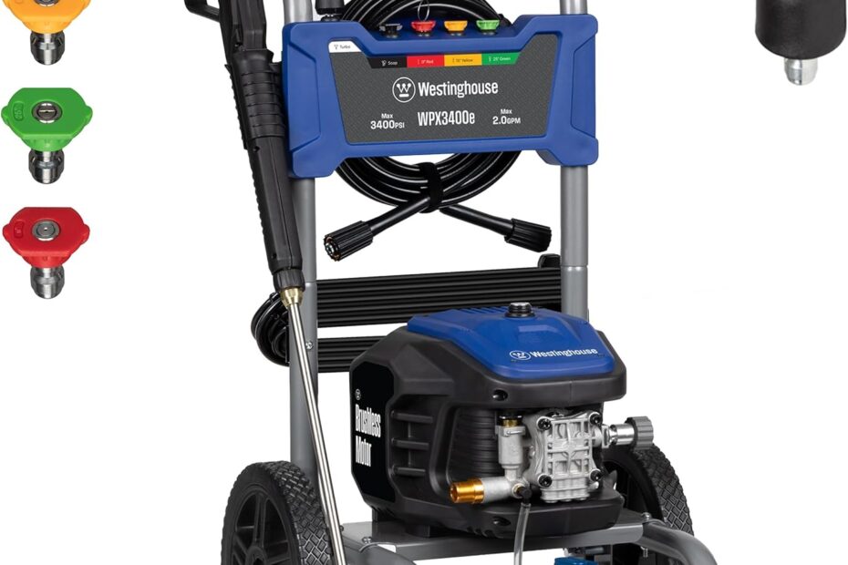 Unleash the Power: Westinghouse WPX3400e Electric Pressure Washer Review