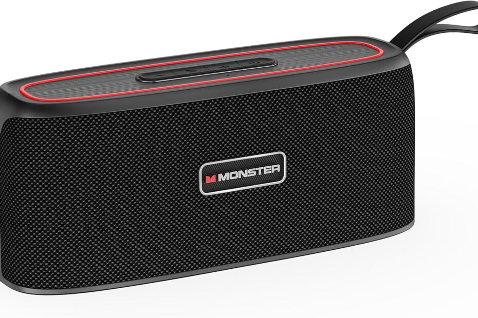 Unleash the Sound: A Review of the Monster Shock Portable Bluetooth Speaker