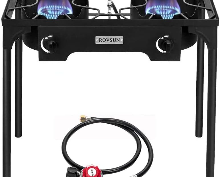 Unleash Your Backyard Cooking: ROVSUN 2/3 Burner Propane Stove Review