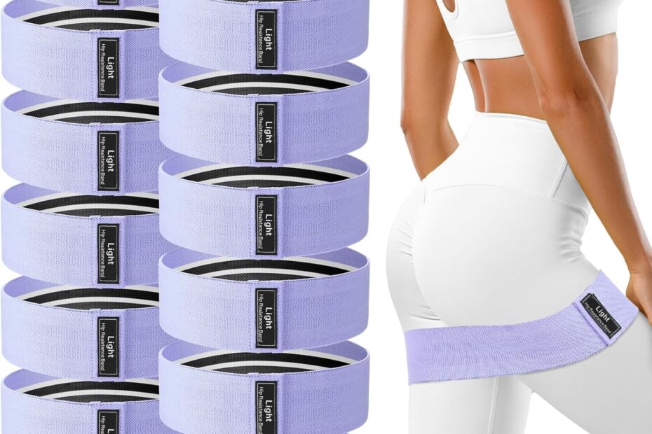 Unleash Your Glutes: Top Picks for 12 Pcs Non-Slip Resistance Bands Review!