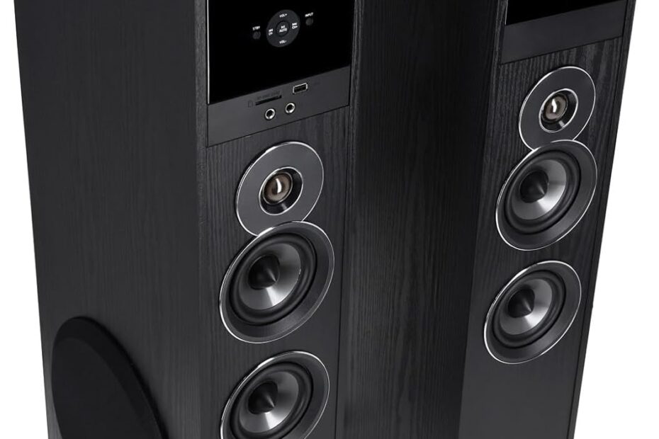 Unleash Your Home Entertainment: Rockville TM80B Tower Speaker System Review