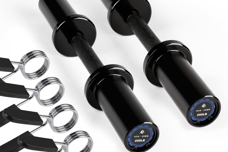 Unleash Your Strength with LIONSCOOL 16" Loadable Dumbbells: The Ultimate Olympic Training Companion!