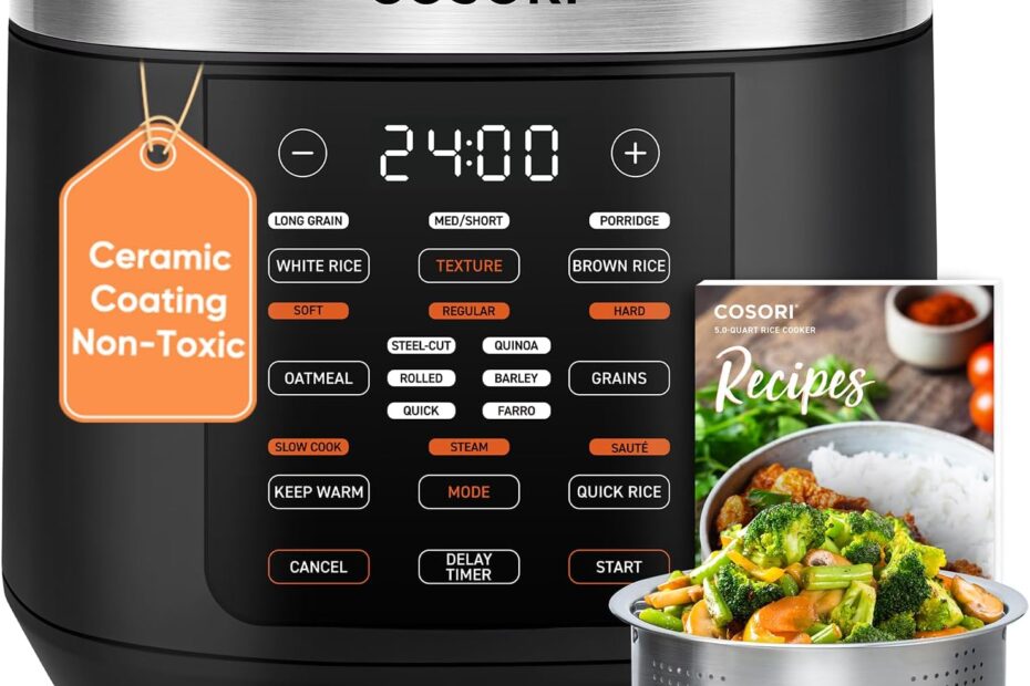Unlock Culinary Excellence: COSORI 10-Cup Rice Cooker Review