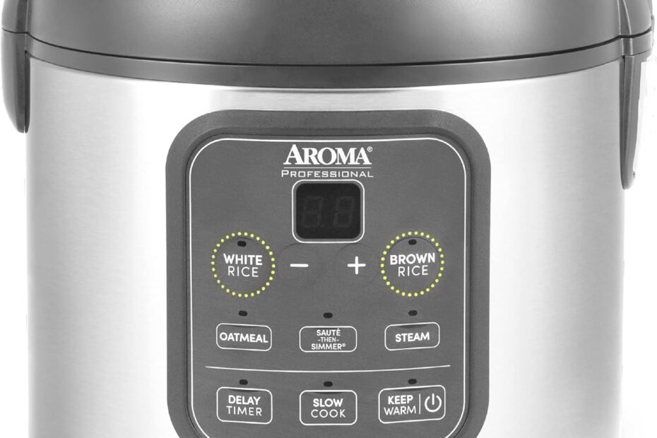 Unlock Flavor with the AROMA Professional 4-Cup Digital Rice Cooker: A Must-Have Kitchen Essential!