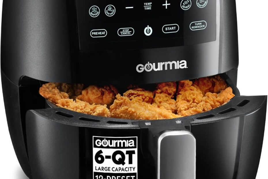 Unlock Healthier Cooking: Gourmia 6QT Air Fryer Review & Recommendations!