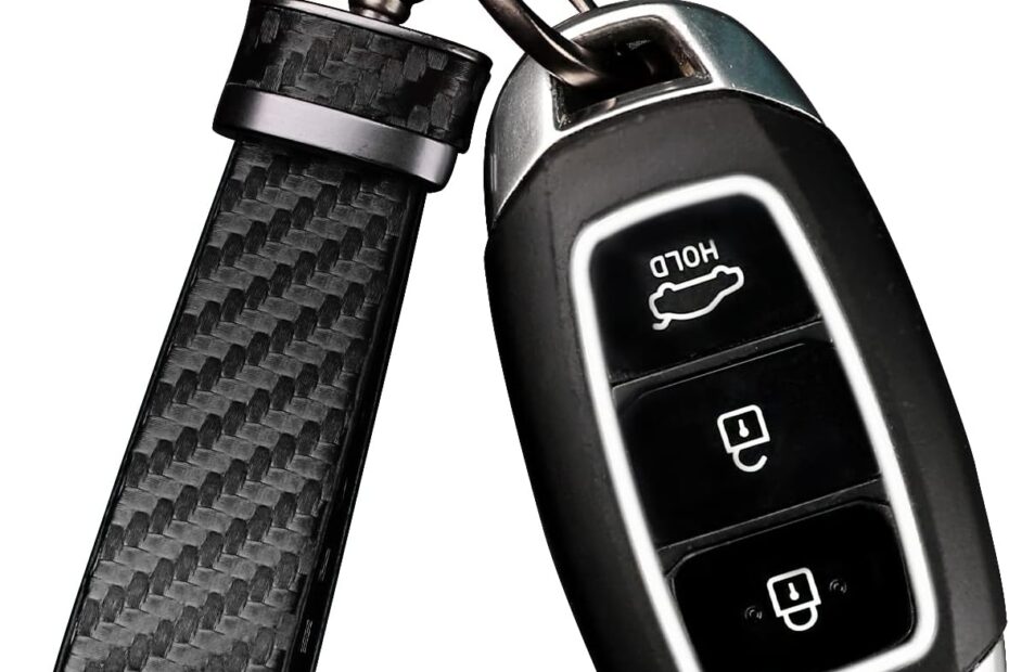 Unlock Style: Review of the Turcee Leather Carbon Fiber Keychain