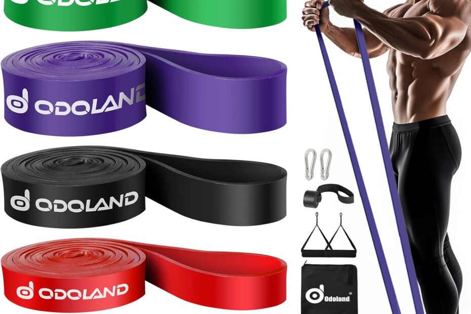 Unlock Your Strength: A Deep Dive into Odoland's 5 Packs Pull Up Assist Bands