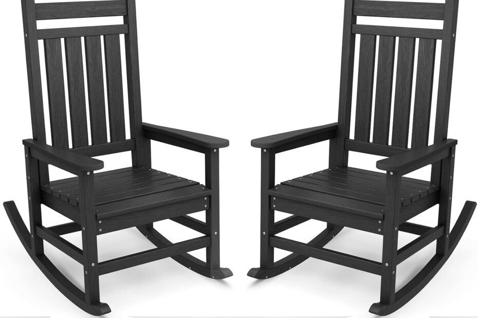 Unwind in Style: SERWALL Outdoor Rocking Chair Set Review