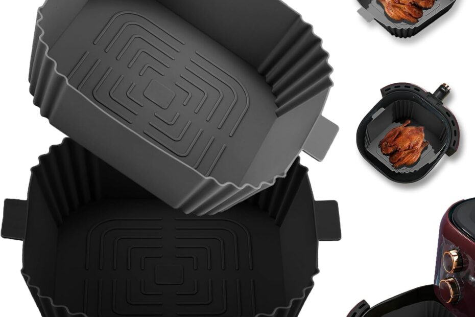 Upgrade Your Cooking: 2 Pack Reusable Silicone Air Fryer Liners Review