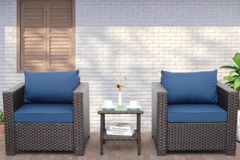 Upgrade Your Outdoor Space: 3-Piece Patio Furniture Set Review