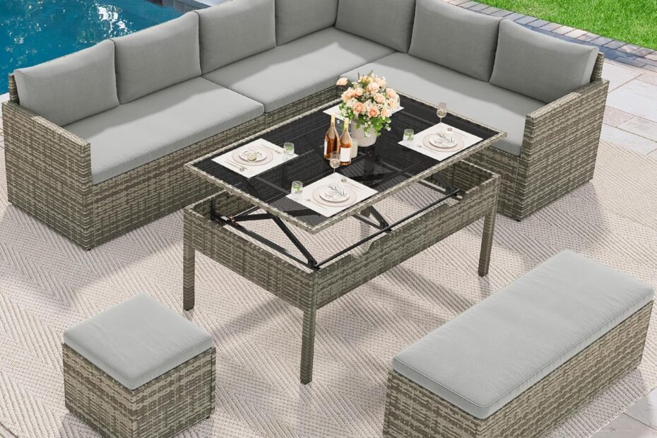 Upgrade Your Outdoors: Review of the YITAHOME 6-Piece Patio Furniture Set