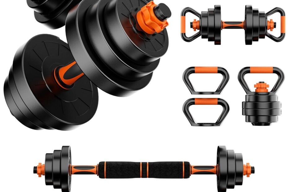 Versatile Strength: The Ultimate Adjustable Dumbbell Set for Home Workouts