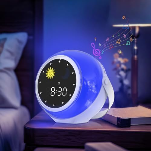 Wake Up Bright: The Ultimate Kids Alarm Clock for Better Sleep & Play!