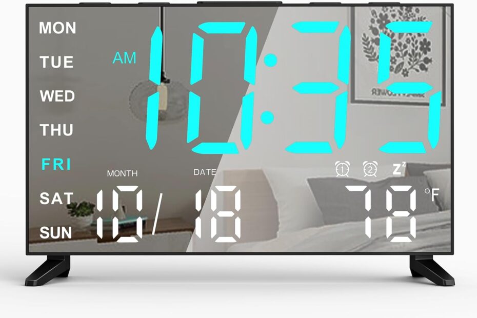 Wake Up Bright: The Ultimate Review of the Mirror Digital Loud Alarm Clock