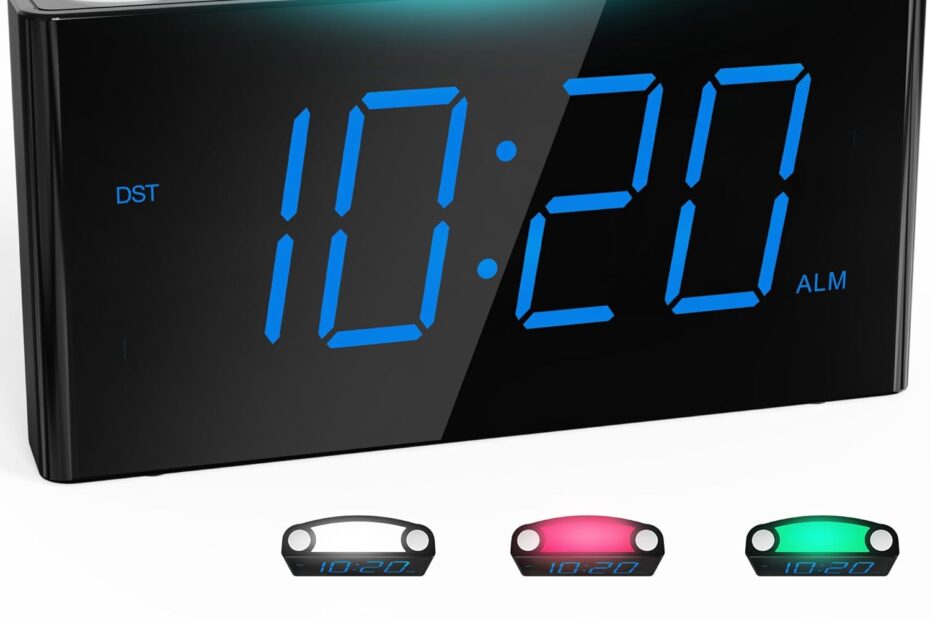 Wake Up Bright: The Ultimate Review of the Rocam Digital Alarm Clock for Heavy Sleepers