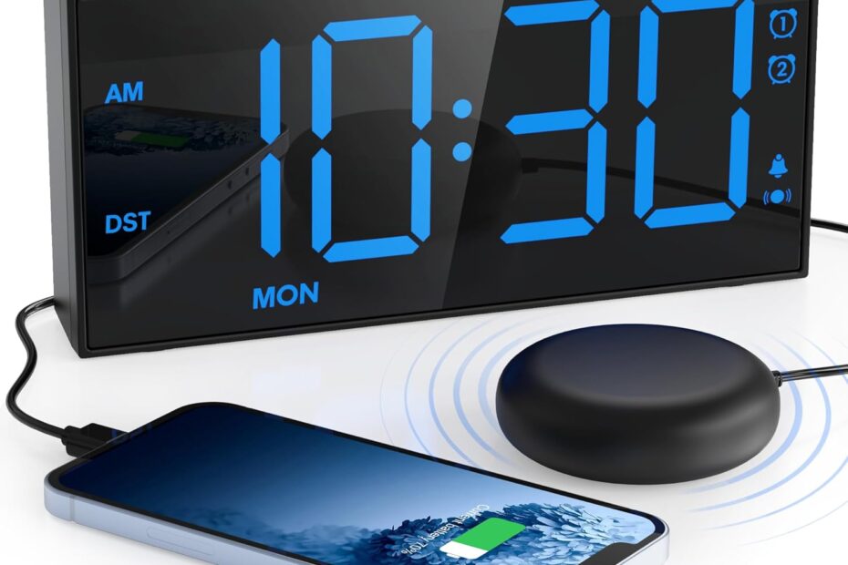 Wake Up Calls: The Ultimate Review of the Mesqool Loud Alarm Clock for Heavy Sleepers