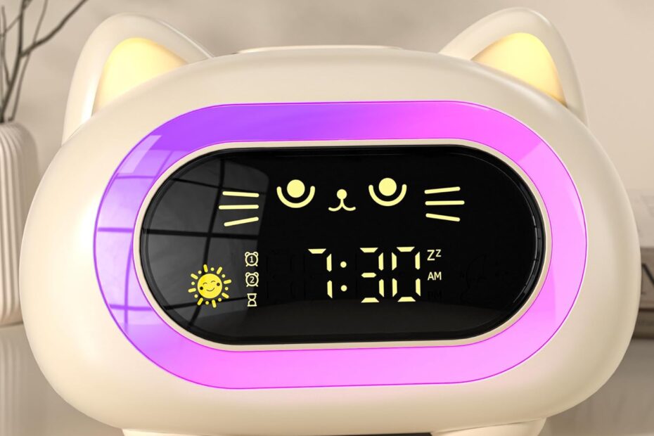 Wake Up Happy: The Cute Cat Kids Alarm Clock Review!