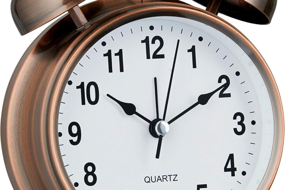Wake Up in Style: A Review of the Bernhard Products Retro Twin Bell Alarm Clock
