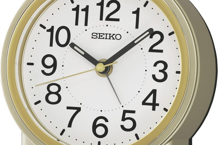 Wake Up in Style: Seiko Sussex II Non-Ticking Gold Alarm Clock Review