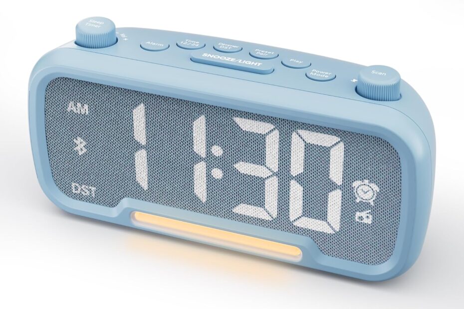 Wake Up in Style: The Ultimate Review of the Mesqool Digital Alarm Clock!