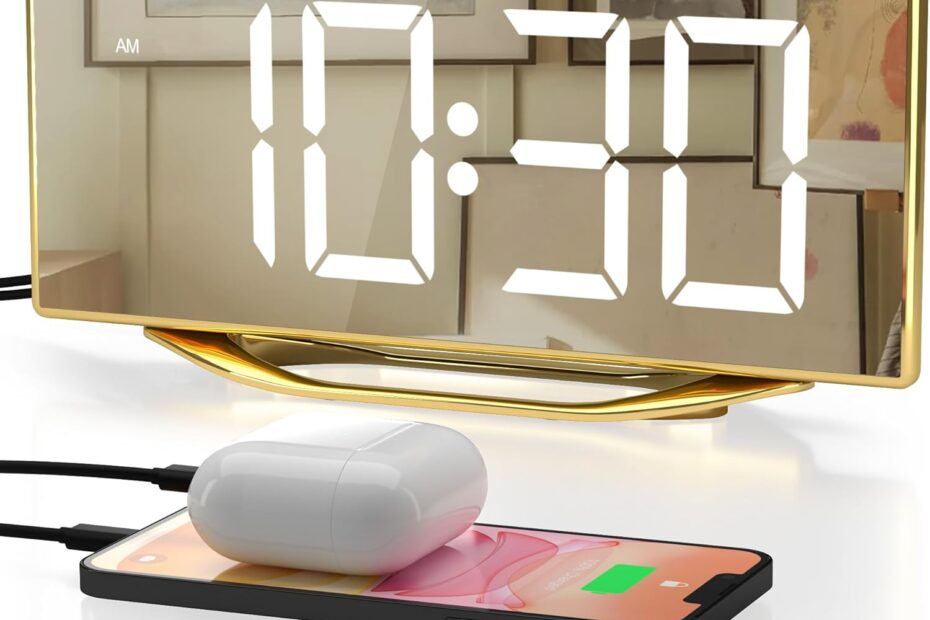 Wake Up in Style: The Ultimate Review of the Modern LED Alarm Clock!