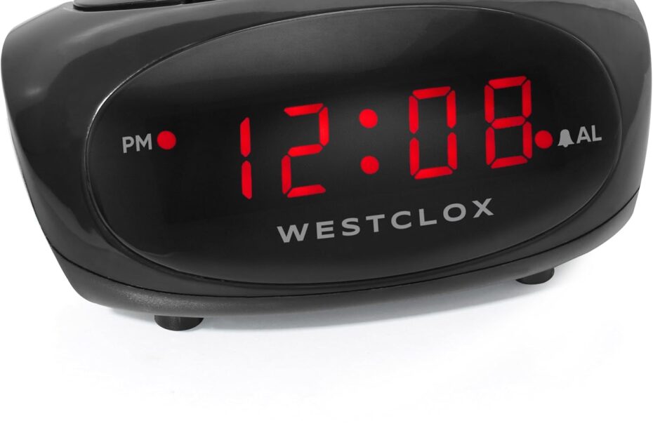 Wake Up On Time: Review of the Westclox Super-Loud LED Alarm Clock!