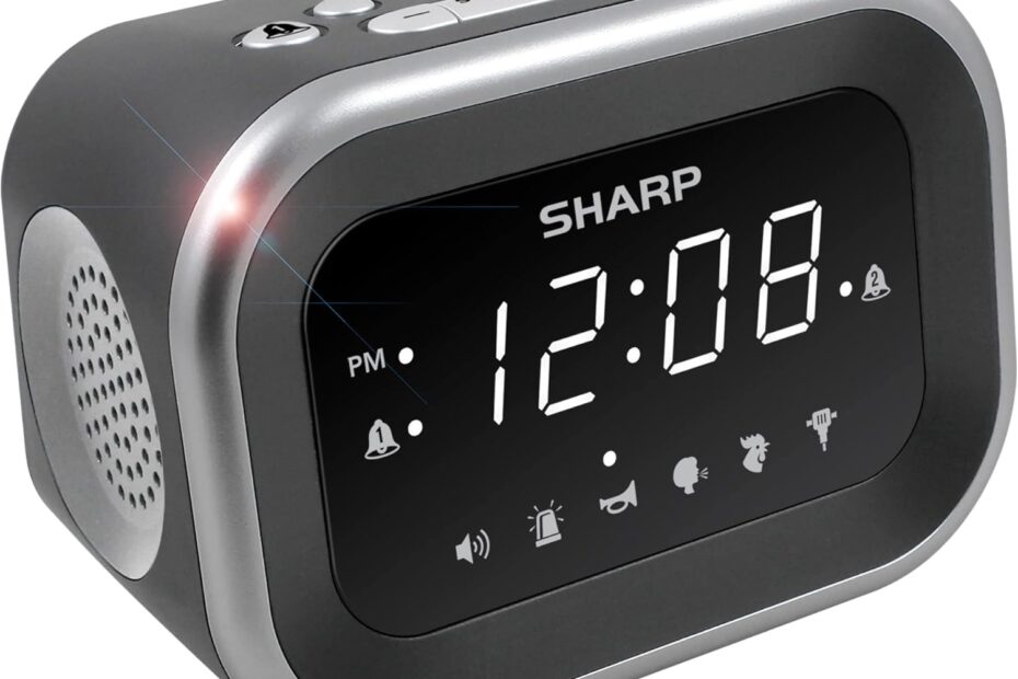 Wake Up or Miss Out: The Ultimate Review of the Sharp Big Bang Super Loud Alarm Clock for Heavy Sleepers!